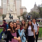 La fontaine Cervantès - Plaza de España